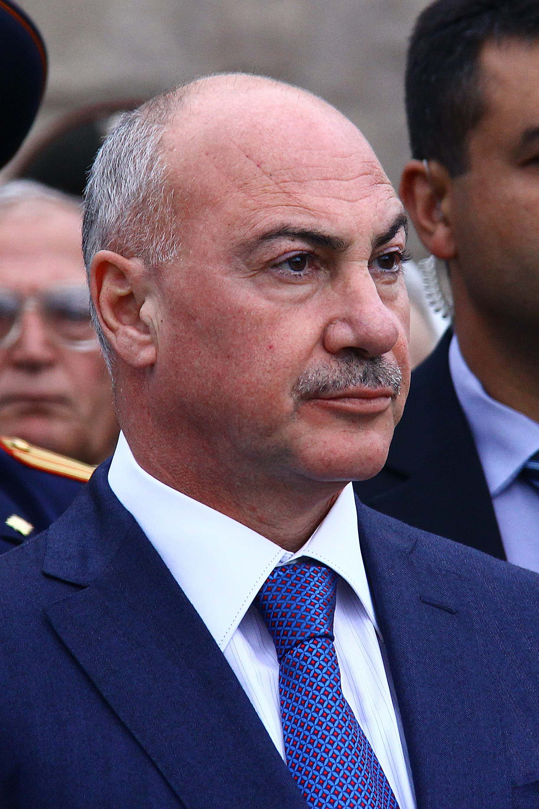 Portrait of Arkadi Ghukasyan, second president of the Republic of Artsakh